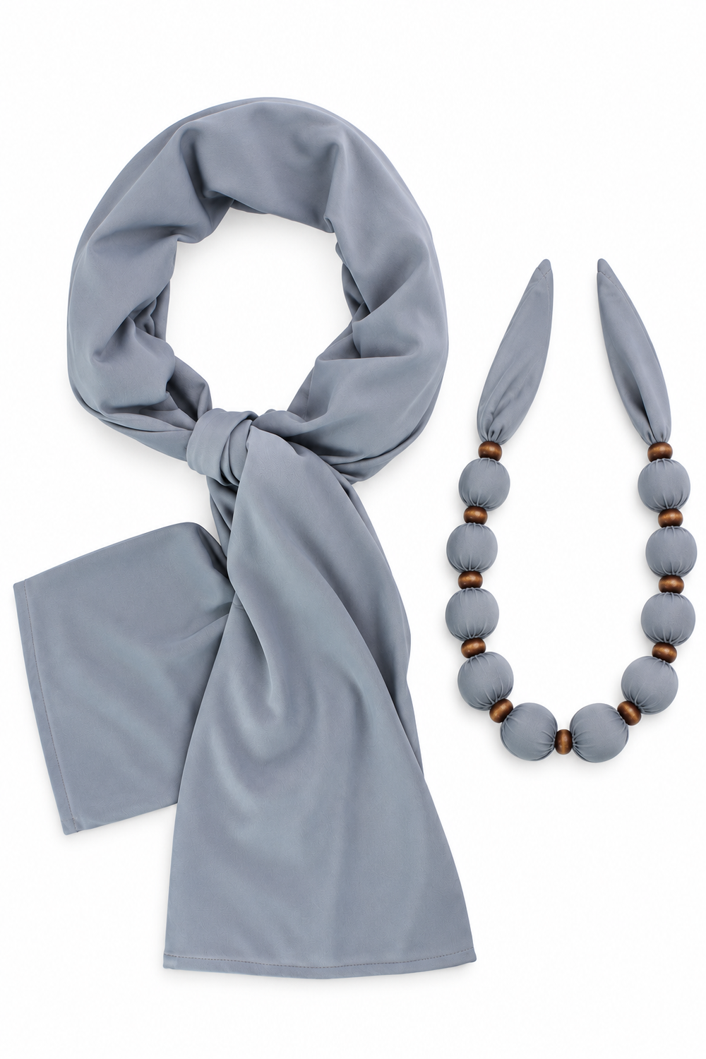Nano-Ice Neck Cooler + Scarf | 2+ Hours of Cooling Relief | Grey