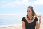 Dark Rich Purple  | Nano-Ice Cooling Necklace