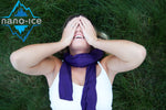 Nano-Ice Neck Cooler + Scarf | 2+ Hours of Cooling Relief | Purple