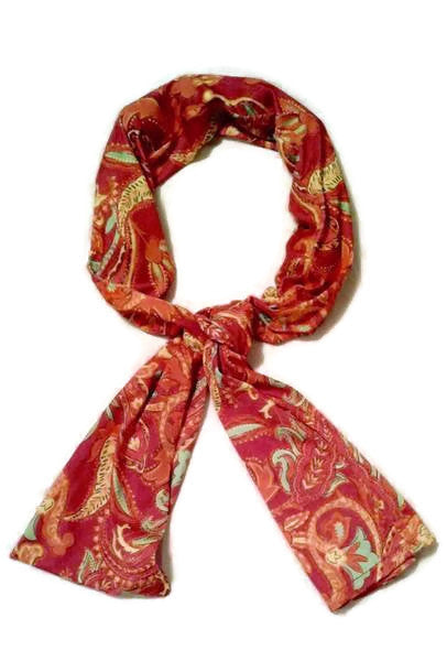 Nano-Ice Neck Cooler + Scarf | 2+ Hours of Cooling Relief | Paisley