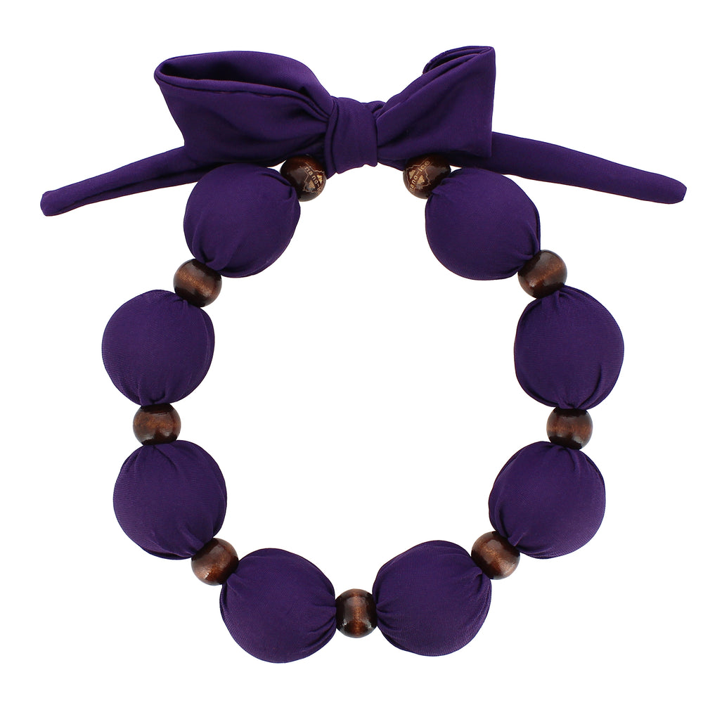 Dark Rich Purple  | Nano-Ice Cooling Necklace