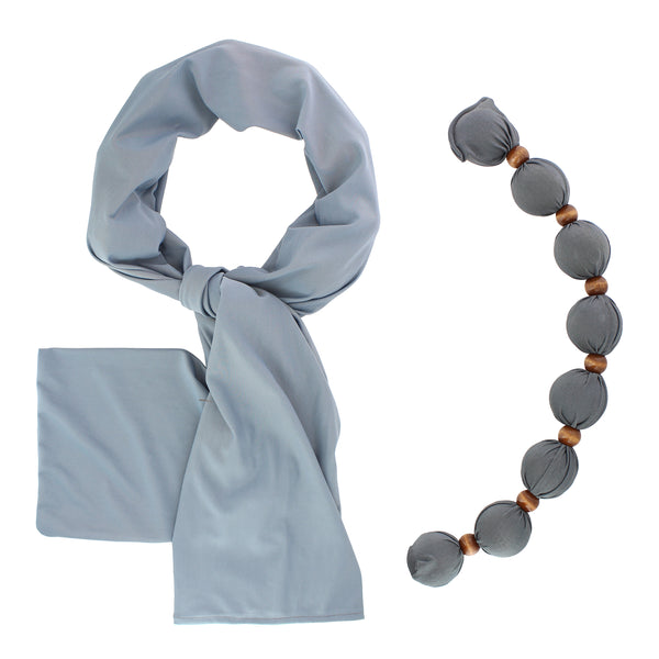 Frozen spheres included with your scarf purchase