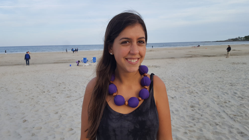 Purple Rain | Nano-Ice Cooling Necklace